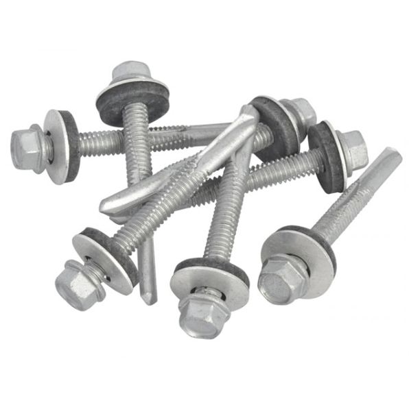 SCREW NO 5 PNT (S500) HEX SEAL C4 12-24 X 50 LOFT